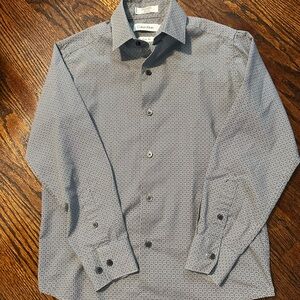 Calvin Klein Slim Fit Boys Button Down Shirt